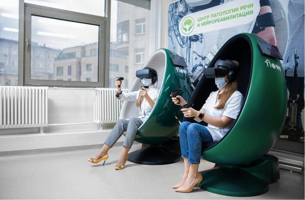 VR-комплексы FLOW в центре нейрореабилитации